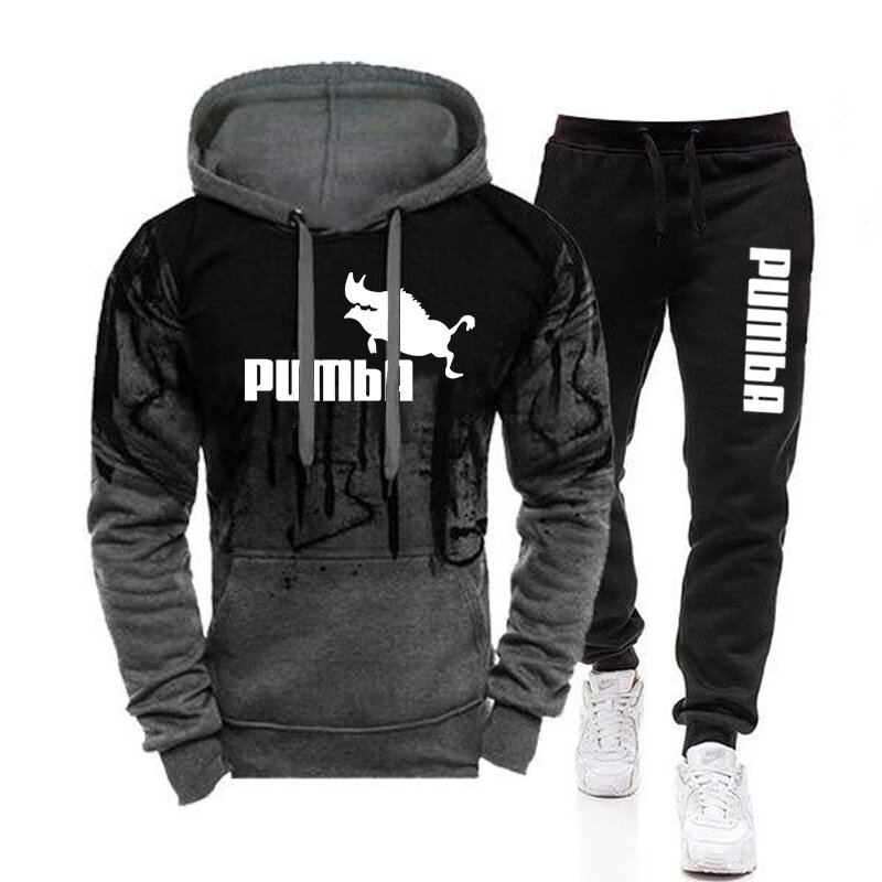 2023 venda quente dos homens novo agasalho hoodies e preto moletom de alta qualidade masculino dialy casual esportes jogging conjunto outono outfits