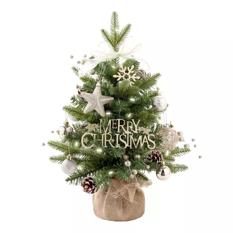 Рождественская елка, вращающаяся музыкальная шкатулка, Санта-Клаус, светодиодная лампа, светящиеся рождественские кирпичи, игрушки для детей, настольное украшение для девочек