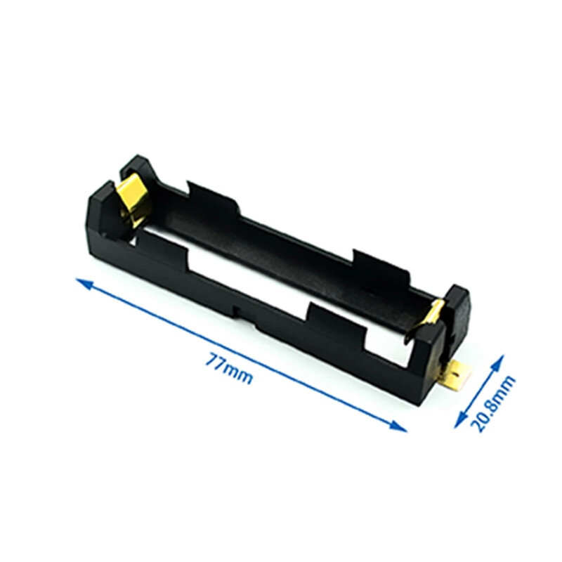 18650 battery box single double three four SMT patch spina diritta 1-4 celle patch battery holder SMD