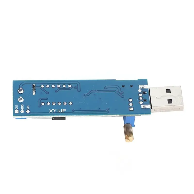 Módulo de fuente de alimentación DC-DC USB, convertidor Boost Buck de 5V a 3,3 V/12V, salida ajustable, DC 1,2 V-24V