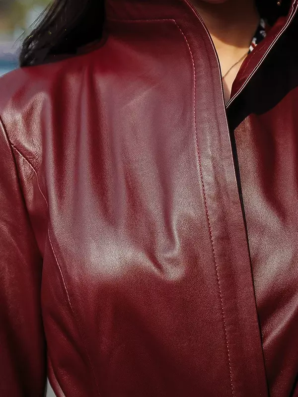 여성용 긴 천연 가죽 재킷, 양가죽 코트, 용수철 가을 코트 및 재킷, Mujer Chaqueta Pph1689, 2020