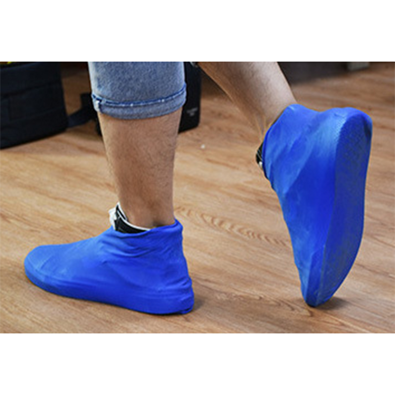 Impermeável e Dustproof Latex Shoe Cover, Chuva e Sandproof Shoe Cover, Outdoor Caminhadas Acessórios
