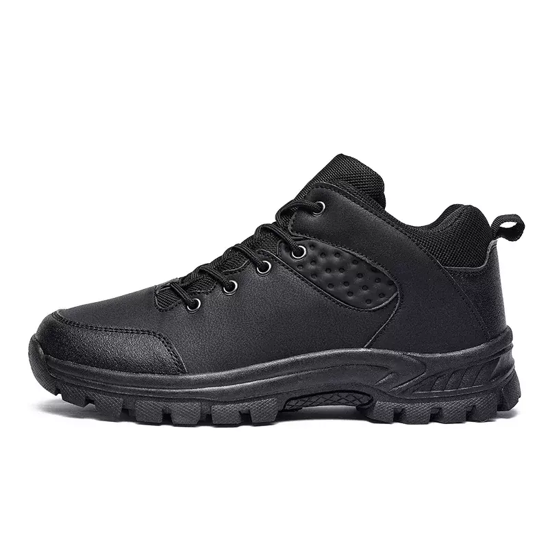 Fashion Lace-up Platform Men Shoes 2023 New Non-slip Hard-Wearing Men's Vulcanized Shoes Outdoor Hiking Shoes Zapatillas Hombre