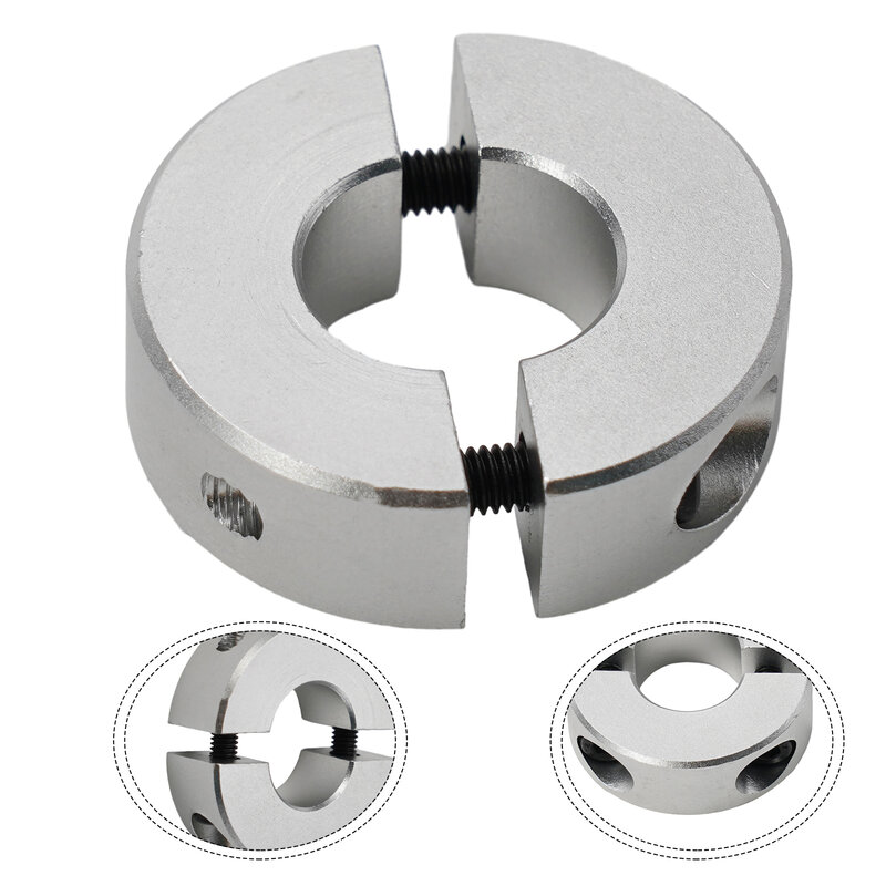 Colar de fixação de anéis, dupla divisão, diâmetro interno do eixo, tipo, ajuste, 13mm -30mm, 1 pc