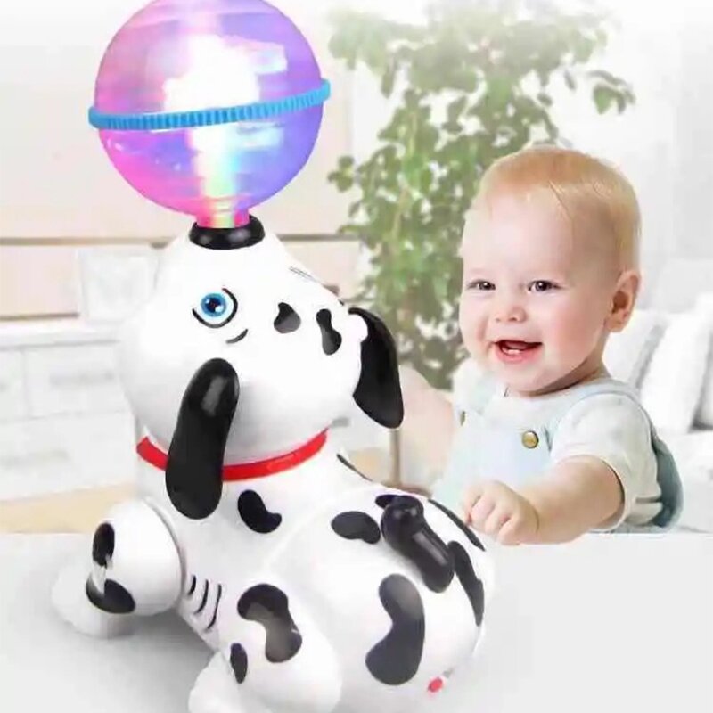 77HD Simulation Welpen Kinder Elektrische Plüsch Spielzeug Hund Spaziergang Singen Tanzen Drehen Elektronische Maschine Hund für