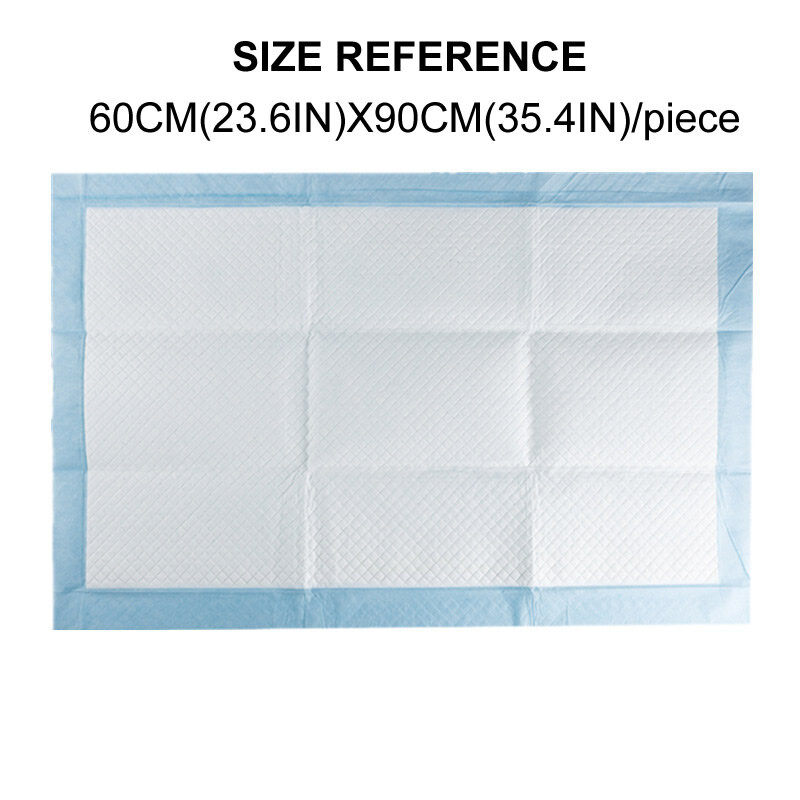 Free Shipping 60cmx90cm 10pieces/Bag Prevent Leaking Multi Function Nursing Pad Adult Disposable Diapers for Elder Disable