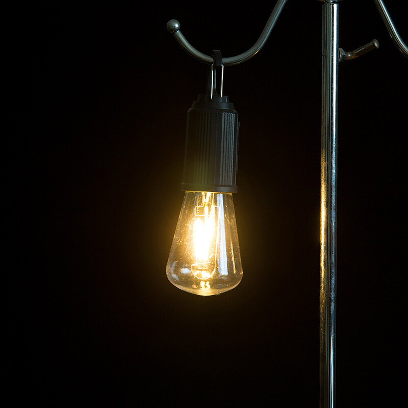 Lampa kempingowa LED z hakiem przenośna lampa kempingowa typu C do ładowania wisząca namiotowa żarówka do wędrówek wędrownych