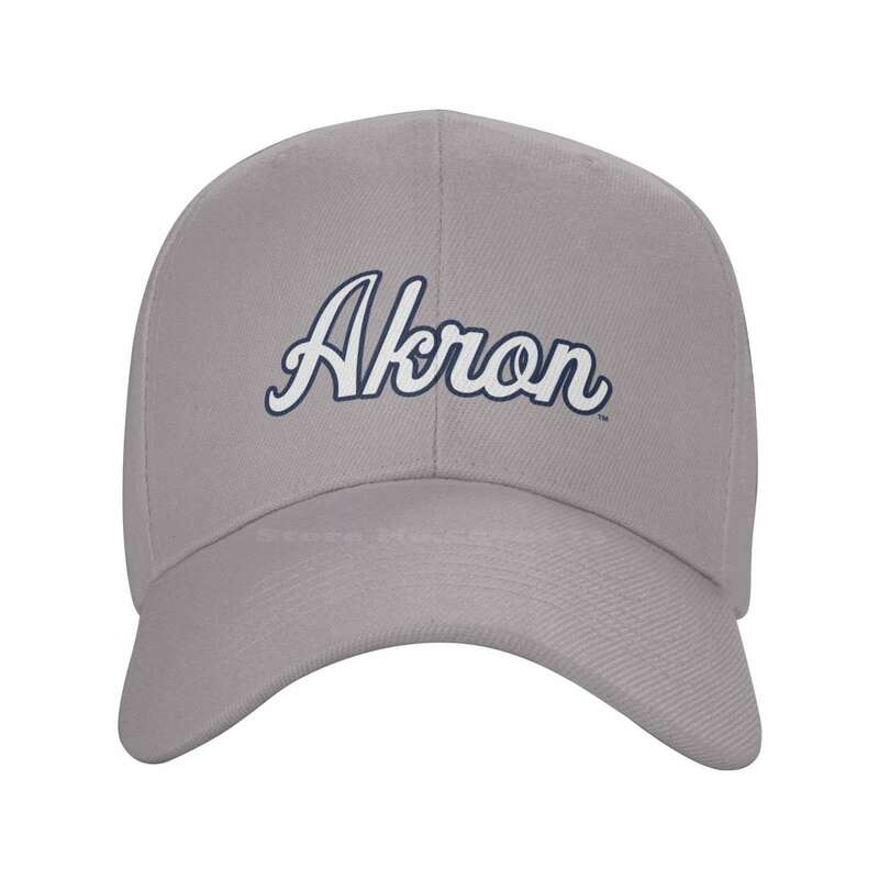 Akron Zips Logo Fashion quality Denim cap Knitted hat Baseball cap