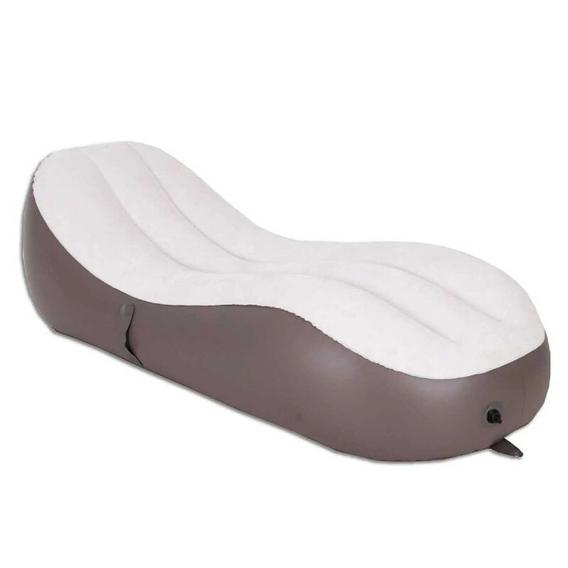 Aufblasbarer Sofas tuhl bequem zu tragen und zu lagern Luft matratze geeignet für Außen terrasse Strand