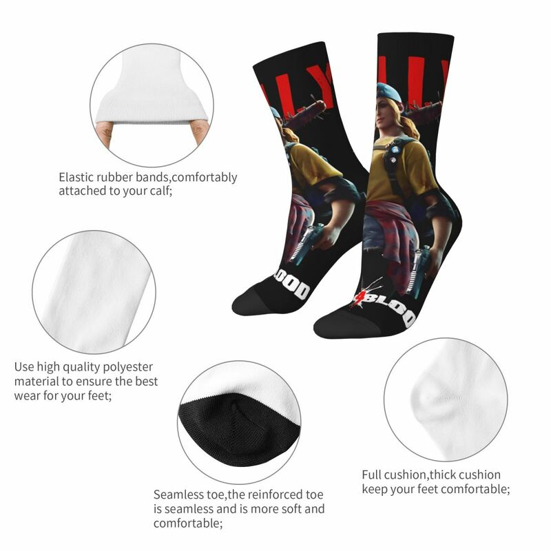 Носки мужские компрессионные, смешные сумасшедшие носки с принтом, в стиле хип-хоп, в стиле Харадзюку, с надписью B-Back 4, повседневные