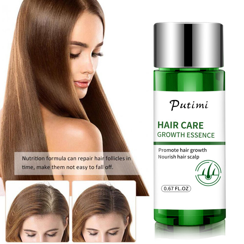 Haarwuchs Serum Haar schnelles Haar wachstum Produkte verhindern Haarausfall geschädigte Haar reparatur natürliche Haarpflege Männer Frauen 30ml tslm1