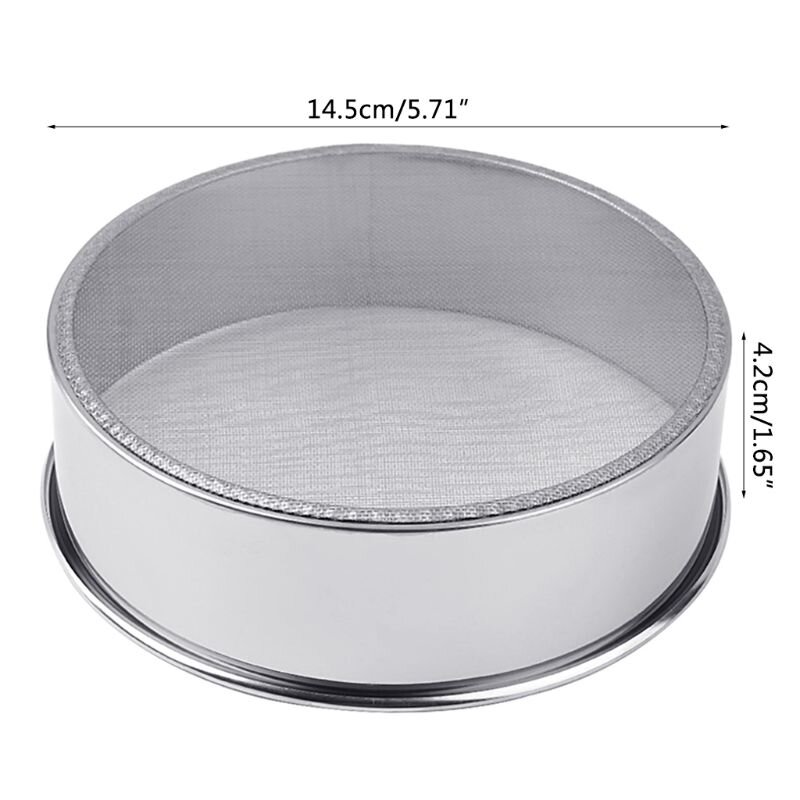 Stainless Steel Fine Mesh Oil Strainer Flour Colander Sifter Sieve Cake Baking Cooking Kitchen Tool Drop Shipping