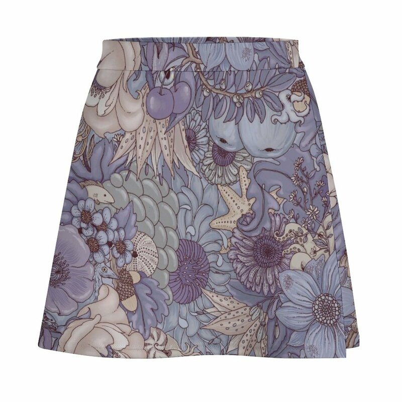 The Wild Side - Lavender Ice Mini Skirt korean style clothes summer skirts