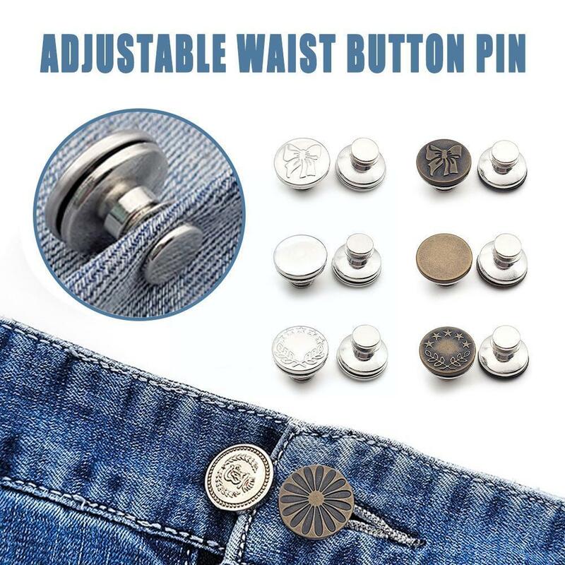 1 Pcs Flat Waistband And Button-free Jeans Waistband Tool Pant Reduction Waist Reduction Waist Adjustment And And Button-fr V3N4