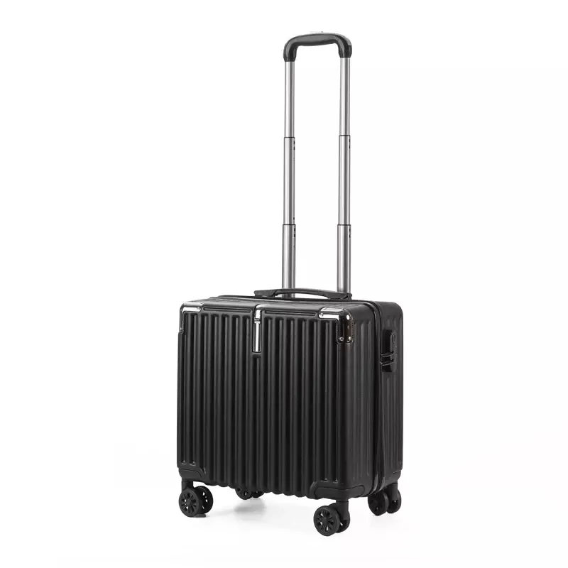 Luggage Women 8-Inch Small Trolley Case Boarding Machine Small Password Case New Suitcase Boys 200000-Way Wheel