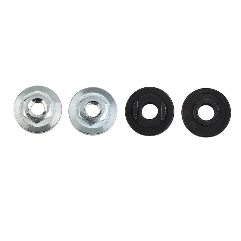 Tools Pressure Plate 4pcs Anti-rust Anti-wear Black+Silver For Type 100 Angle Grinder Modified Splint Polisher Accessories