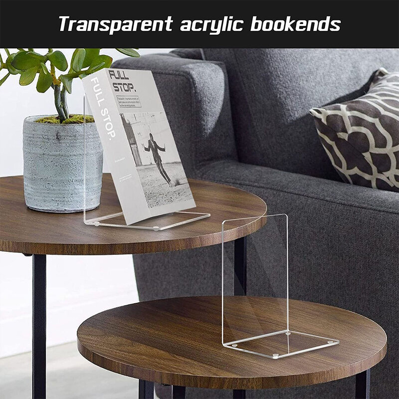 4 paczka/partia elegancka podpórka do wyświetlania kolekcji ze stylem funkcjonalnym minimalistycznym stojak na książkę