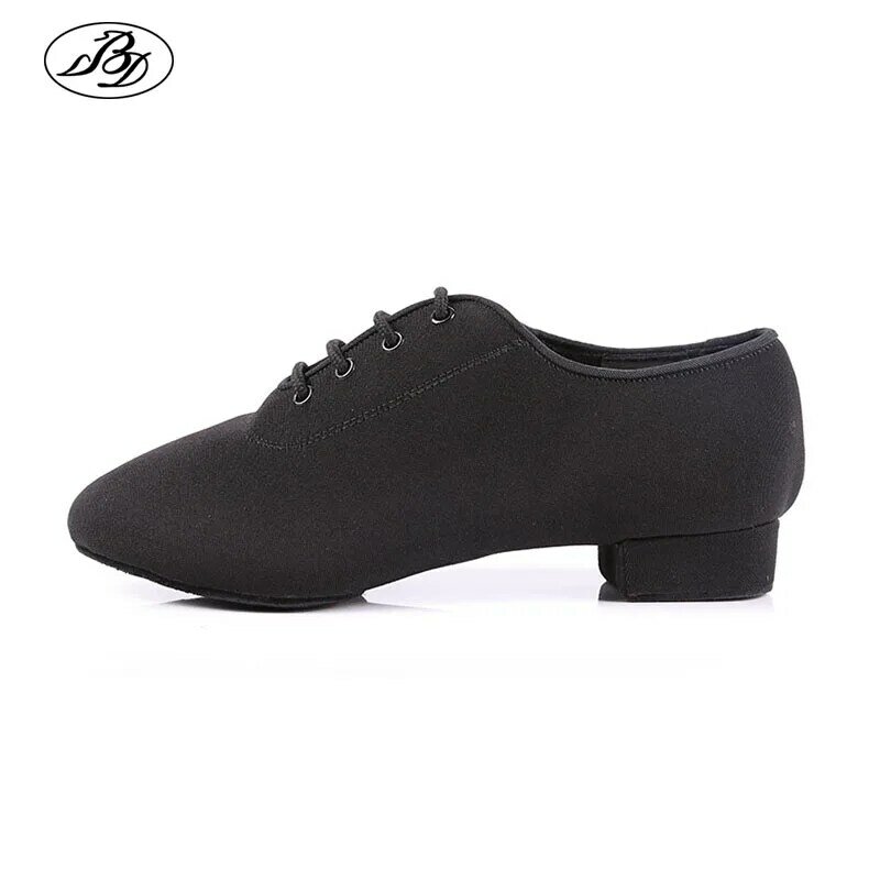 Обувь для танцев BD для мальчиков, стандартная обувь для латинских танцев, танцевальная обувь, парусиновая обувь с разрезом, детская танцевальная обувь, мягкая