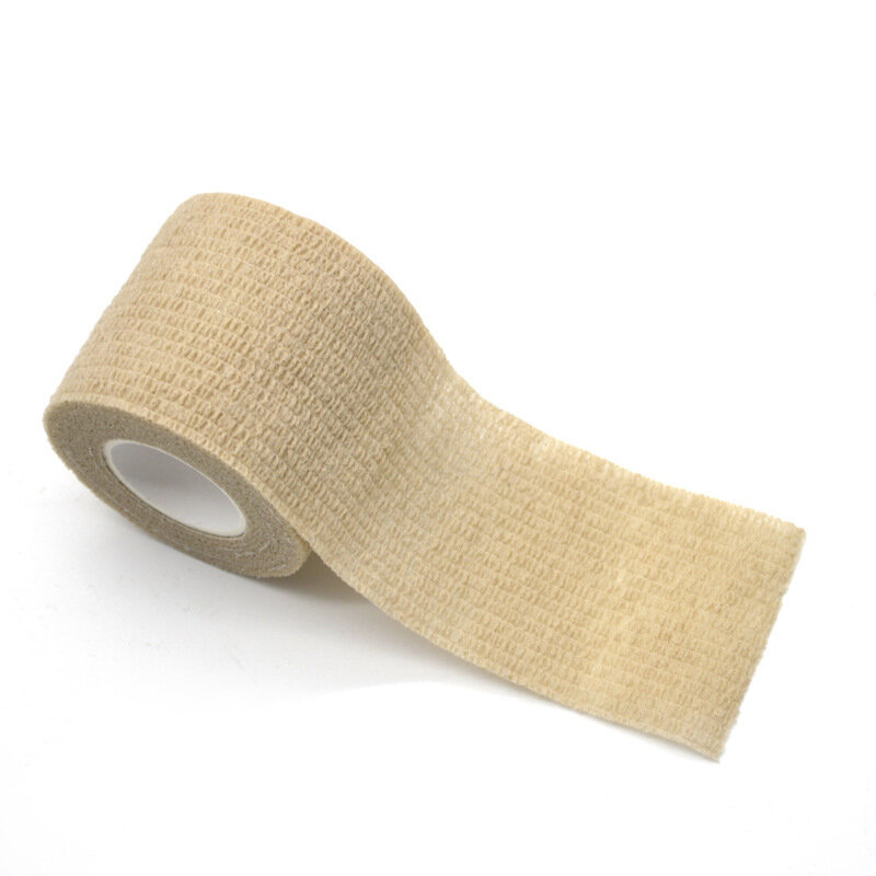 Nietkana, elastyczna, sportowa, przylepny bandaż elastyczny taśma do owijania Elastoplast do kolan i kostek, ochraniacze na ramię
