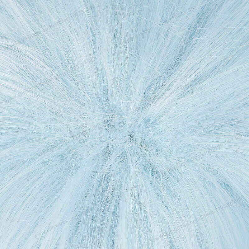 Парик для косплея Okazaki Shinichi, термостойкие синтетические искусственные волосы для мужчин, цвет голубой/пушистый, 30 см, аниме Нана
