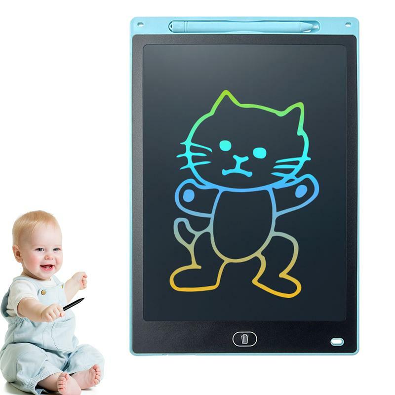 لوحة خربش LCD قابلة لإعادة الاستخدام للأطفال ، لوحة رسم صديقة للعين ، جرافيتي للأطفال ، رياض الأطفال ، الحضانة ، الكتابة