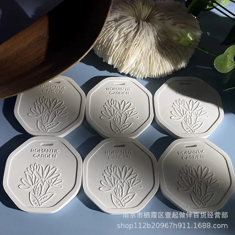 Aromatherapy Gypsum Tablets Indoor Household Wardrobe Retains Fragrance Room Expanding Fragrance Stone with Hand Gift