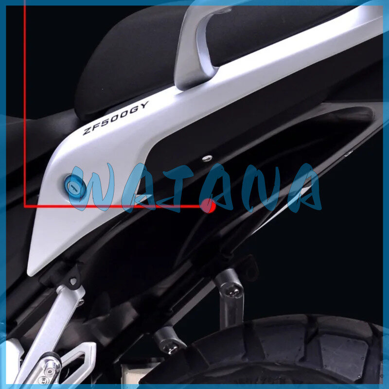 Rear Fender Mudguard Front / Rear Section / Lining Plate Board for Kove / Colove 500x Zf500gy/400x Zf400gy/525x Zf500gy-a