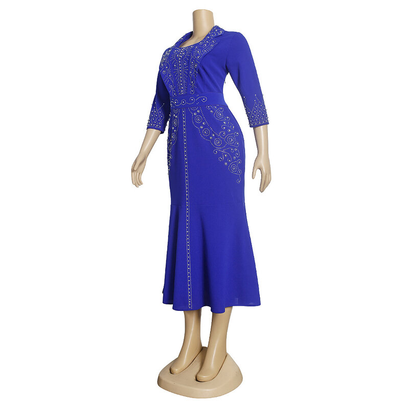 Европейская и американская Женская одежда в африканском стиле, горячая новинка 2023, элегантное профессиональное платье S9291