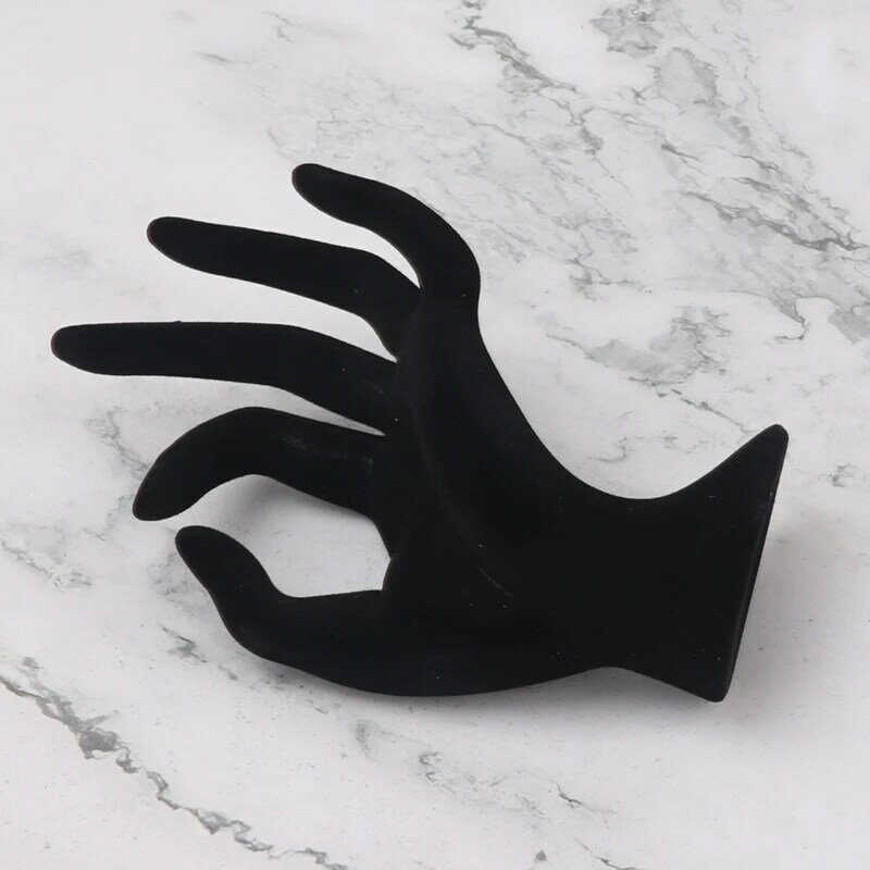 Wholesales Mannequin Ok Hand Model Props Display Ring Organizer Bracelet Necklace Jewelry Counter Display Stand Holder Hot