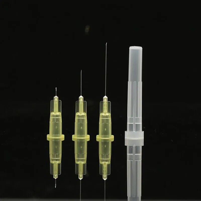 Agujas micromeso afiladas desechables, agujas hipodérmicas indoloras para cosmetología, 32G, 4/6mm