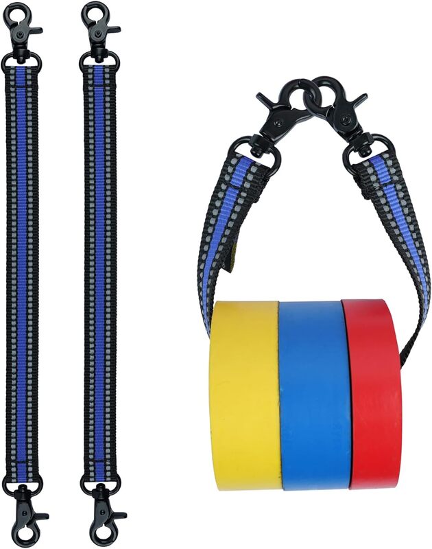 OTOUGH-Tiroir porte-ruban électrique, string avec mousqueton à gâchette, ceinture à outils, poudres à outils, sac à dos à outils