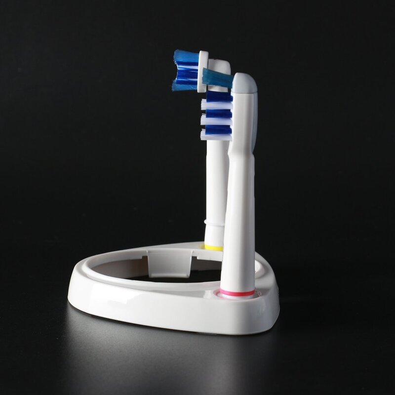 Elektrische Zahnbürsten halter Halterung Bad Zahnbürste Stander Basis halter 2 Zahnbürsten köpfe Basis mit Ladegerät Loch