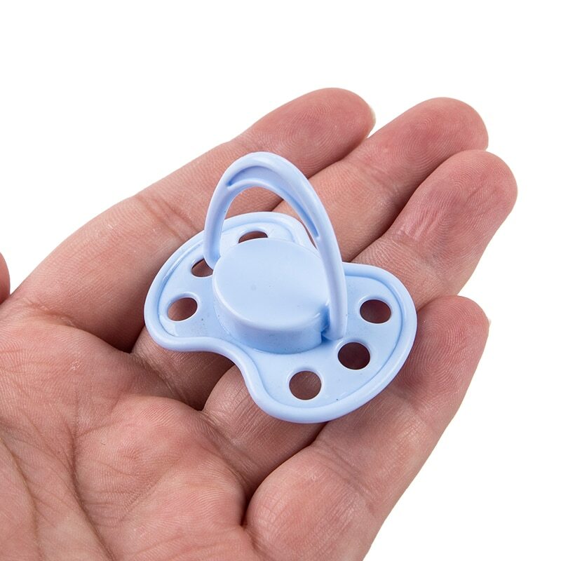 1 buah dot magnetik untuk boneka bayi, Aksesori hadiah mainan lucu dot untuk boneka bayi baru lahir buatan tangan DIY puting