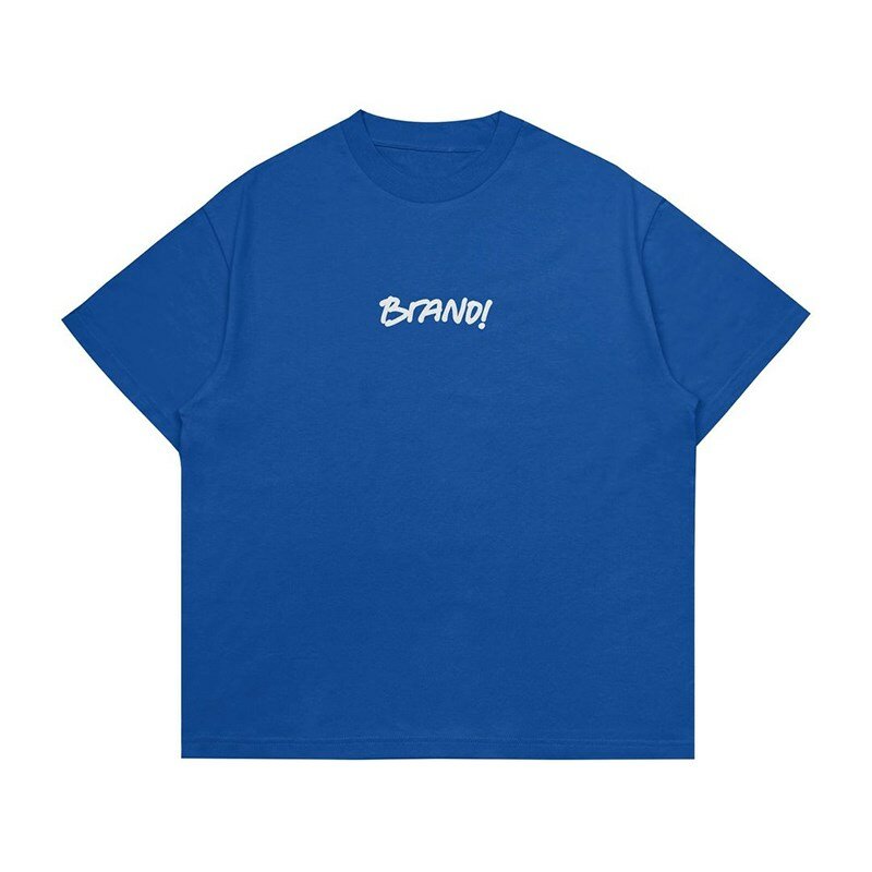 Y2K – T-Shirt en coton pour Homme, haut estival et de grande taille, en bleu, style Indie des années 1980, Morrissey