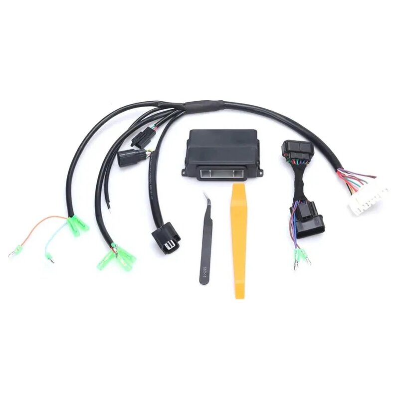 Motorcycle ESS Emergency Brake Light Double Flashing Overtaking Width Indicator Light Wire Harness Kit For Honda NSS 350 NSS350