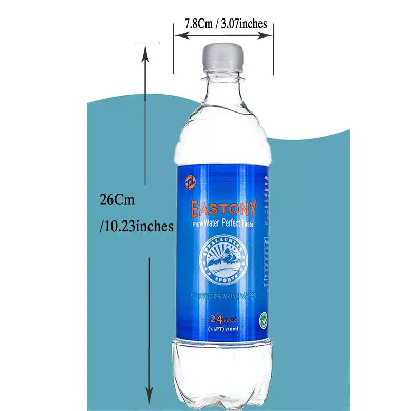 Wasser flasche Form Aufbewahrung boxen überraschen Geheimnis 710ml versteckte Sicherheits behälter Stash Safe Box Plastik gläser Organisation