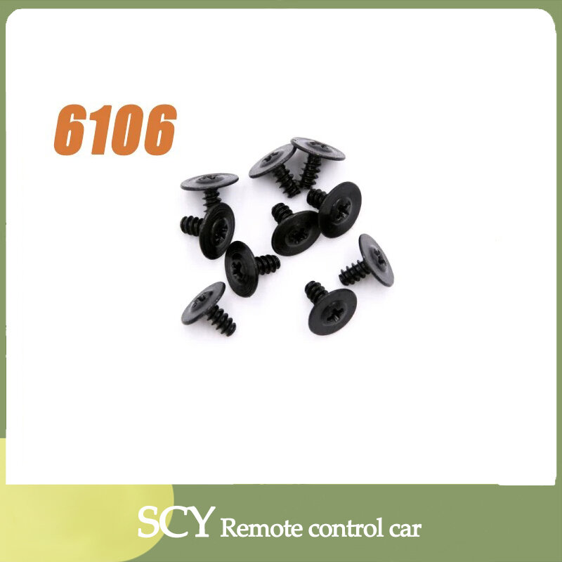 Scy 16101 rcカーのオリジナルスペアパーツ,1/16ネジ,scy 6106 16101に適しており,車のシェービングに適しています