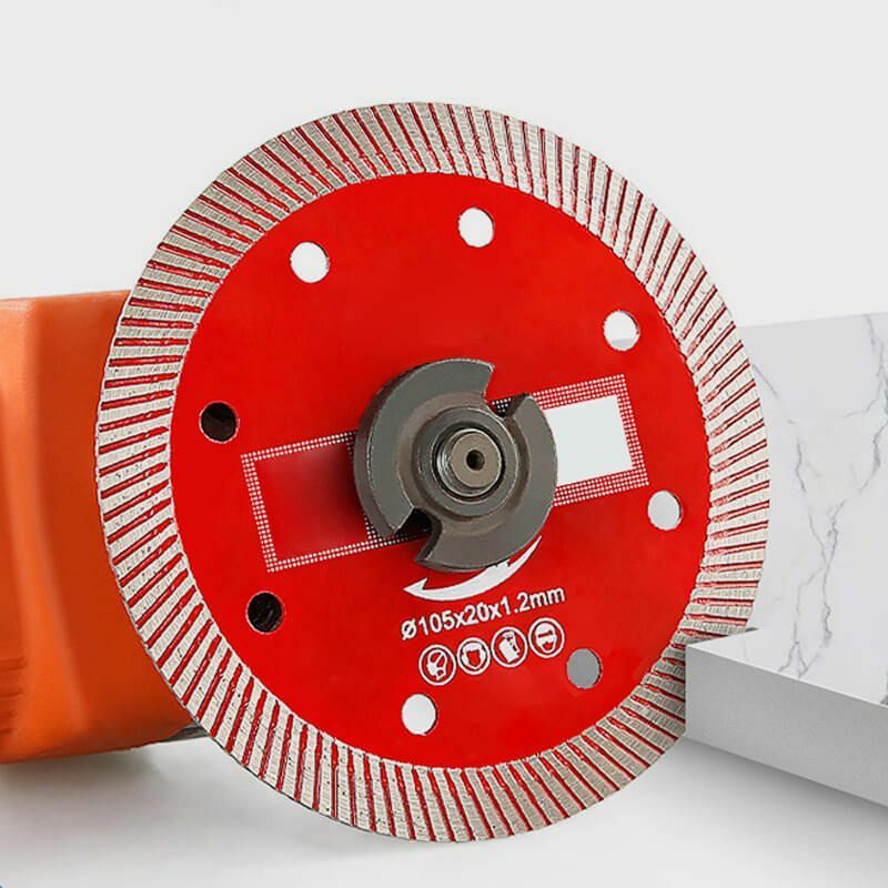 Ultra-fine Corrugated Tile Cutting Discs Master For Stone Porcelain Tile Ceramic Dry Wet Cutting Saw Blade Diamond Cutting Disc