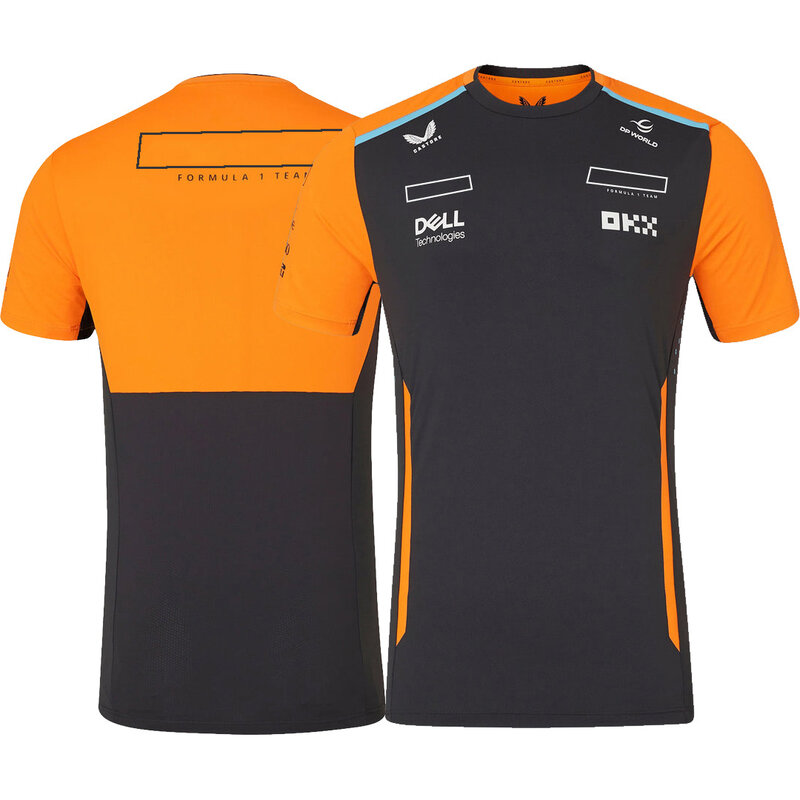 F1 Lance Stroll Team Driver T-shirt masculino, Lando Norris, impresso em 3D, manga curta, casual, alta qualidade, verão, novo, 2022