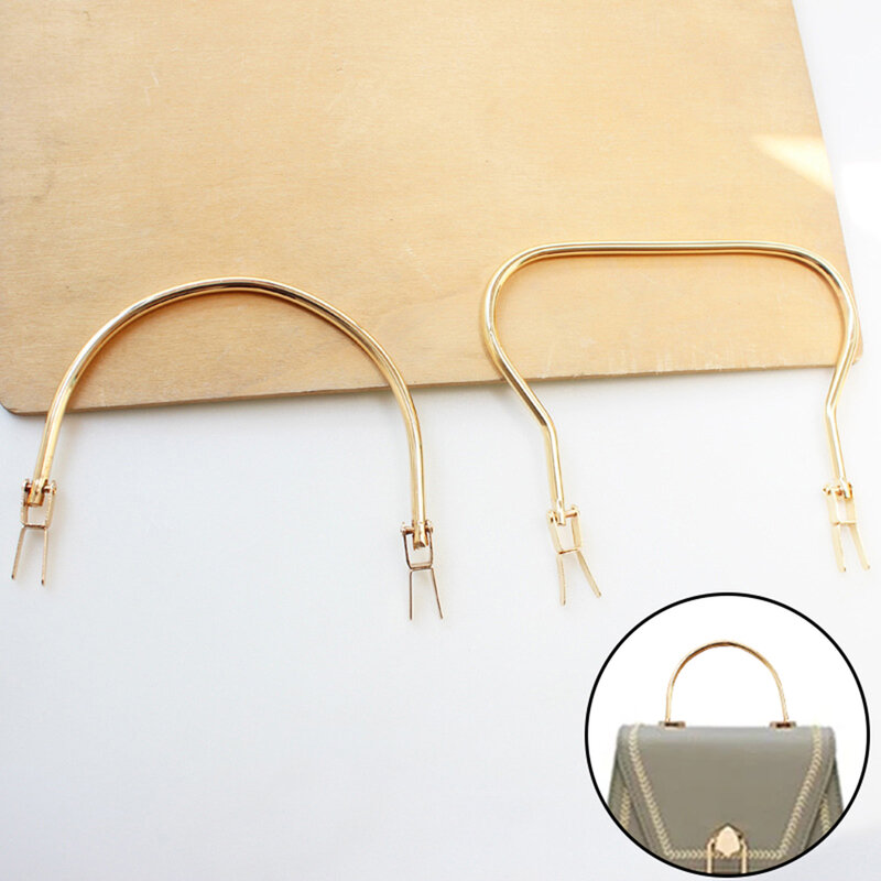 1 szt. Torba metalowa uchwyt do torby na części zamienne do torebki nowy styl półokrągłe torby damskie Accesorios Para Bolsos