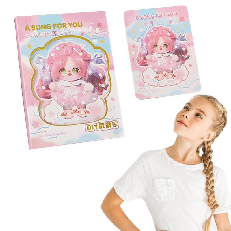 Princess Dress Up Stickers 3D Dress Educational Toys Fun Children's Watercoloring Book Set Travel Pocket Watercolor Kit
