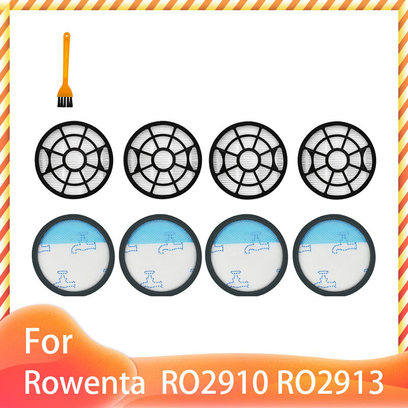 لـ Rowenta Tefal فلتر TW2947 RO2910 RO2913 RO2915 RO2932 RO2933 RO2957 RO2981 TW2913EA TW2971EA فلتر Hepa رقم ZR904301