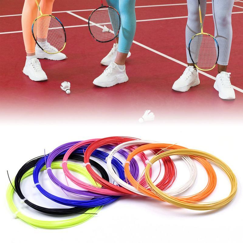 BG65 Badminton Racquet String Durable Badminton String Reel Racket String For Training Replacement Sports random color