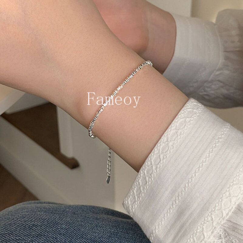 Bracelet Géométrique Romantique pour Femme, Doux, Mode, Nouveau, 2024