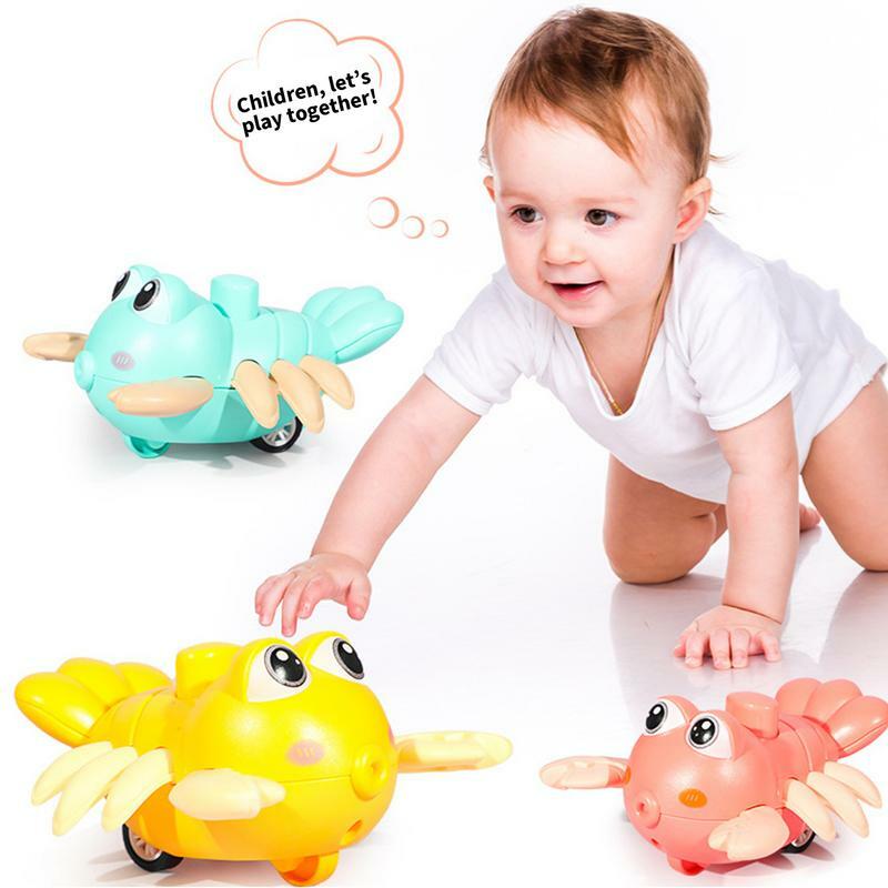 Pull Back Cars Cartoon Crayfish Toddler Car Toys Small Car Toys Educational Vehicles Toy For Entertainment Funny Classroom Prize