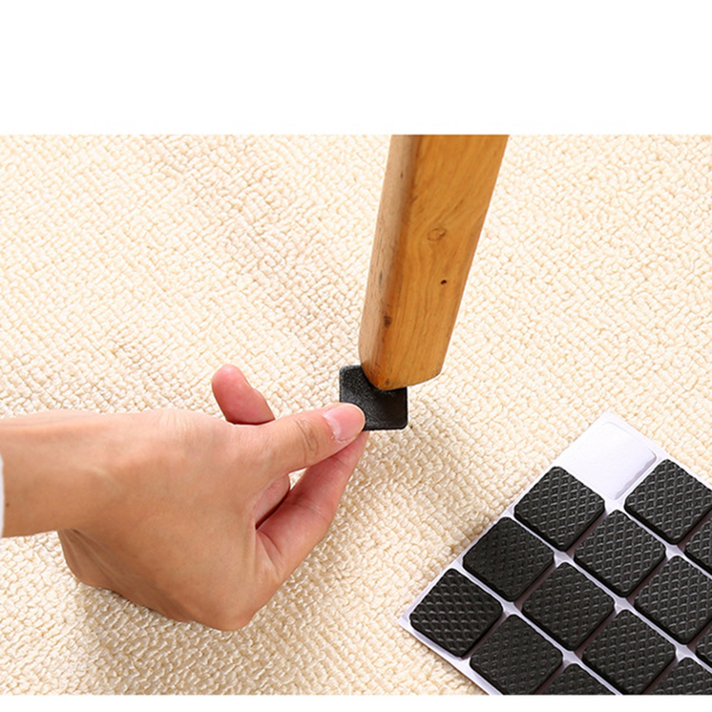 48pcs 2 2 Feet Pads Furniture Leg Pads Furniture Protector Pads Self- adhesive Furniture Pads for Furniture Table