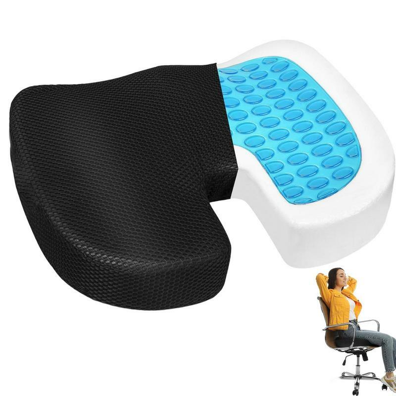 Universal Seat Cushion For Desk Chair Car Seat Cushion Non Slip Orthopedic Memory Foam Cushion Pads For Cars Office Hip Support