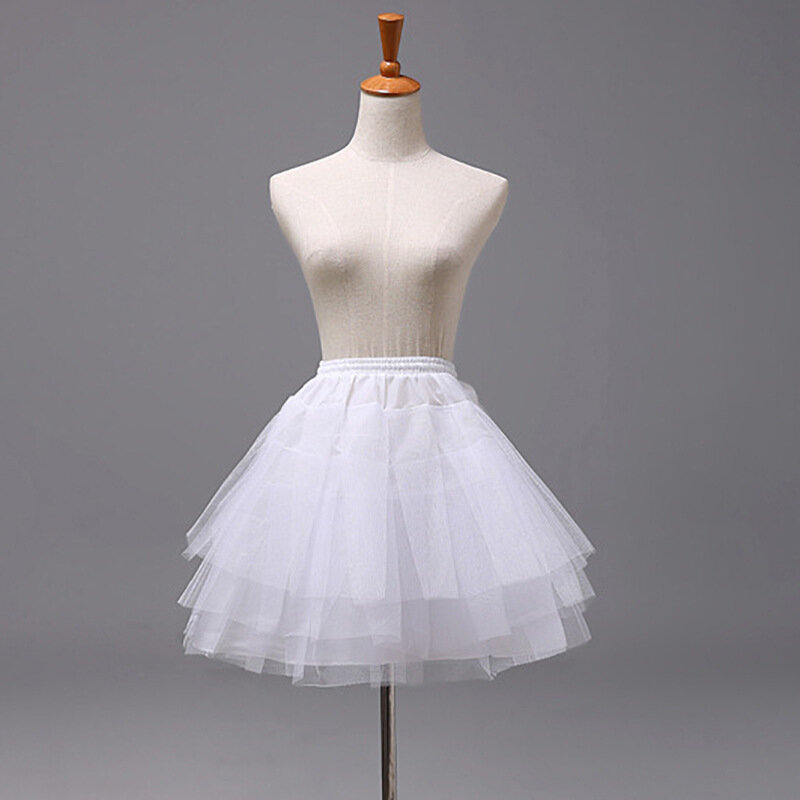 Сетчатая юбка-пачка для косплея, короткая Нижняя юбка без косточек, поддерживает подтяжки, балетная одежда в стиле «рокабилли кринолин»