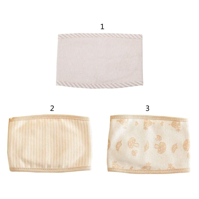 F62D Baby Belly Band Cotton Umbilical Cord Belly Protector for Newborn Baby Sleep Tummy-Belly Wrap Infant Shower Gift