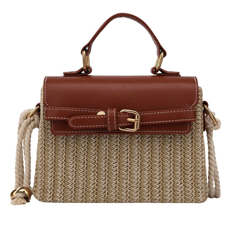 Straw Bags For Women Summer New Fashion Crossbody Bag Ladies Small Purses And Handbags Female Travel Messenger Bags